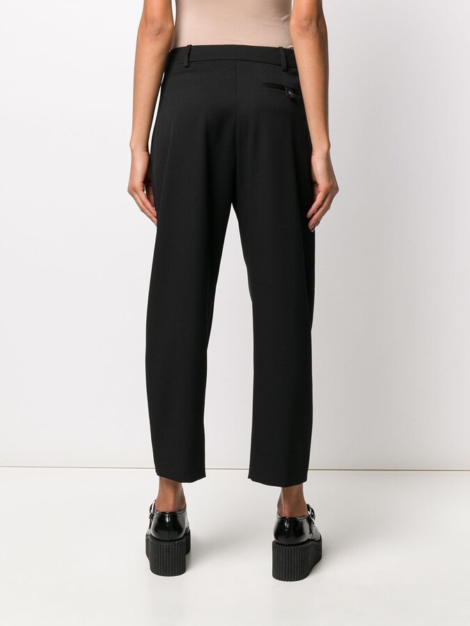 Stella McCartney Wide Tapered Trousers - ShopStyle