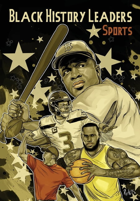 Michael Frizell Black History Leaders: Athletes: LeBron James, Jackie Robinson, Russell Wilson and Tiger Woods, (Paperback)