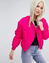 Thumbnail for your product : Cheap Monday Asymmetric Bomber Jacket