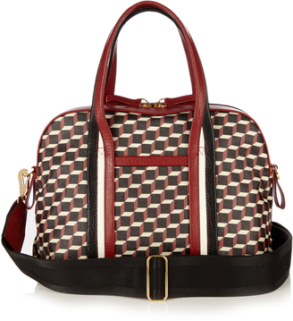 Pierre Hardy Rally cube-print coated-canvas tote