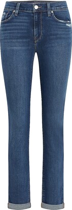 Hudson Nico Rolled Mid-Rise Jeans