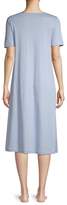 Thumbnail for your product : Hanro Aurelia Embroidered Short-Sleeve Sleep Gown