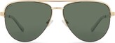 Thumbnail for your product : DIFF Tate 59mm Polarized Aviator Sunglasses