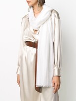 Thumbnail for your product : Brunello Cucinelli Cashmere-Knit Scarf