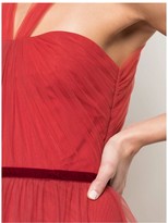 Thumbnail for your product : Marchesa Notte Halter Neck Ombre Textured Dress