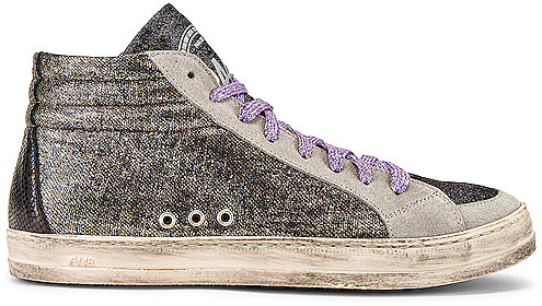 p448 skate glitter high top