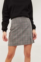 Thumbnail for your product : Ardene Glen Plaid Mini Skirt