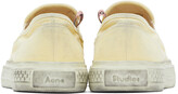 Thumbnail for your product : Acne Studios Yellow Ballow Tumbled Slip-On Sneakers