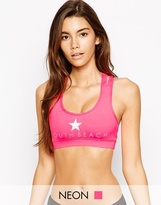 Thumbnail for your product : South Beach Bright Star Gym Crop Top