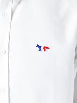 Thumbnail for your product : MAISON KITSUNÉ embroidered logo shirt
