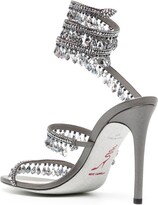 Thumbnail for your product : Rene Caovilla Chandelier Crystal-Pearl 105mm sandals