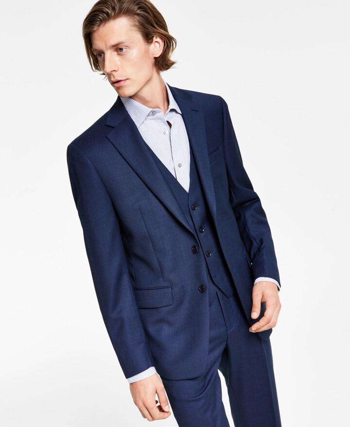 Calvin Klein Men's X-Fit Slim-Fit Stretch Suit Jackets - ShopStyle