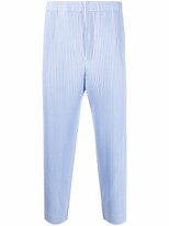 Thumbnail for your product : Homme Plissé Issey Miyake Pleated Straight-Leg Trousers