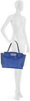 Thumbnail for your product : Jean Paul Gaultier Electric Blue Leather Tote Bag