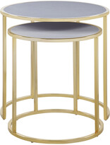 Thumbnail for your product : Chic Home Set Of 2 Tuscany Side Tables