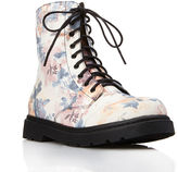 Thumbnail for your product : Forever 21 Floral Frenzy Combat Boots