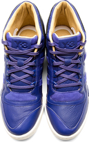 Thumbnail for your product : Y-3 Indigo Blue Courtside High-Top Sneakers