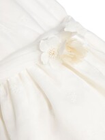 Thumbnail for your product : Abel & Lula Floral-Appliqué Pleated Dress