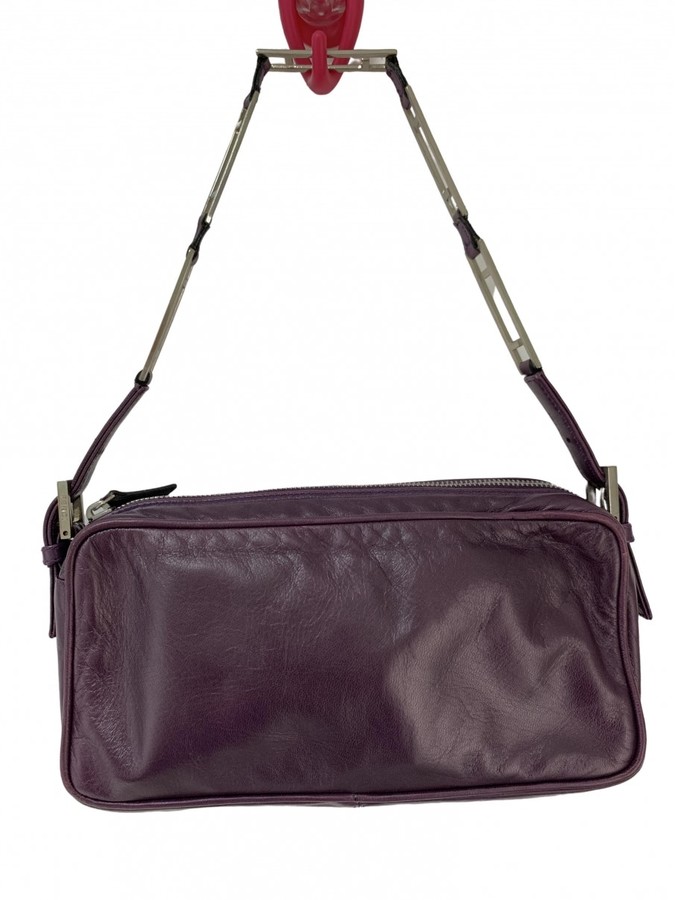 fendi baguette purple