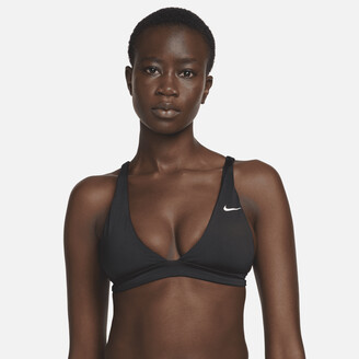 Nike Women's Essential Bralette Bikini Top in Black - ShopStyle Two Piece  Swimsuits