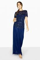 Thumbnail for your product : Little Mistress Sofia Hand-Embellished Maxi Prom Dress