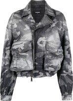 Camouflage Denim Jacket 