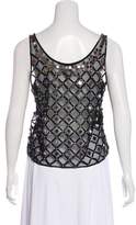 Thumbnail for your product : Temperley London Embellished Sleeveless Top