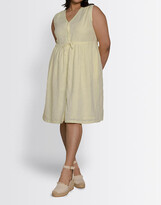 Thumbnail for your product : Madewell Reistor Hemp Pina Colada Season Drawstring Dress