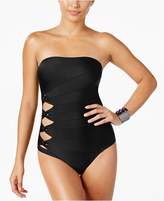 Thumbnail for your product : Carmen Marc Valvo Cutout Strapless One-Piece Swimsuit