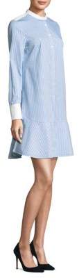 Tory Burch Cora Striped Shirt Dress