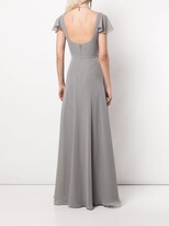 Thumbnail for your product : Marchesa Notte Bridal Flutter-Sleeve Bridesmaid Gown