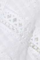 Thumbnail for your product : Jonathan Simkhai Broderie Anglaise Cotton-jacquard Mini Dress
