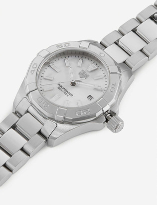 Tag Heuer WBD1411.BA0741 Aquaracer mother-of-pearl and steel watch