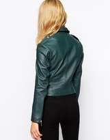 Thumbnail for your product : Reiss Leather Biker Jacket