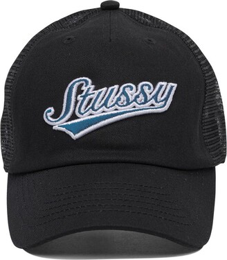 Stussy x New Era 59FIFTY Curly S cap - ShopStyle Hats