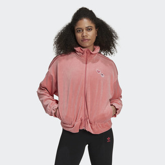 adidas Track Jacket Hazy Rose XS Womens - ShopStyle