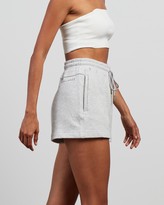 Thumbnail for your product : Rebecca Vallance Women's Grey Shorts - Logo Shorts - Size M at The Iconic