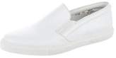 Thumbnail for your product : Del Toro Leather Slip-On Sneakers