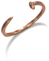 Thumbnail for your product : Giles & Brother Skinny Railroad Spike Cuff Bracelet/Rose Goldtone