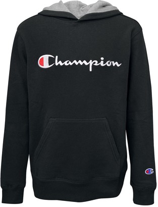 macy's black champion hoodie