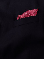Thumbnail for your product : HUGO BOSS Printed Silk-Twill Pocket Square - Men - Red - one size