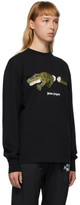 Thumbnail for your product : Palm Angels Black Croco Long Sleeve T-Shirt