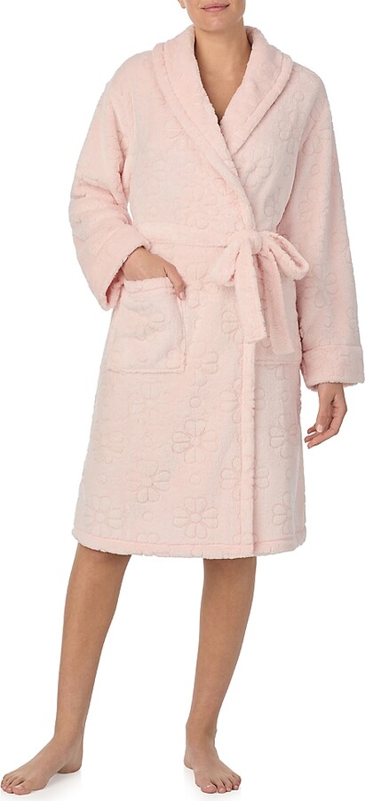 kate spade new york Long Sleeve Wrap Robe