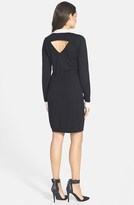 Thumbnail for your product : Sugarhill Boutique 'Rachel' Sequin Collar Sweater Dress