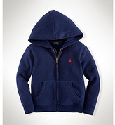 Thumbnail for your product : Ralph Lauren Childrenswear Boys' 2T-20 Full Zip Fleece Hoodie