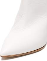 Thumbnail for your product : Laurence Dacade White Maia 100 Leather Ankle Boots