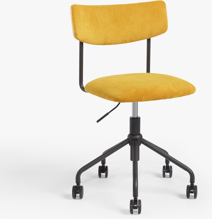 John Lewis ANYDAY Motion Corduroy Upholstered Office Chair ShopStyle