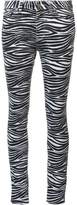 Thumbnail for your product : Saint Laurent zebra print skinny jeans