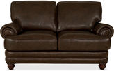 Thumbnail for your product : Wyatt Leather Loveseat 68"W x 40"D x 39"H