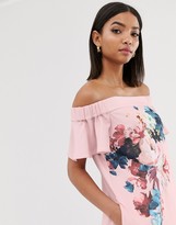 Thumbnail for your product : Ted Baker Illani romper in raspberry ripple print